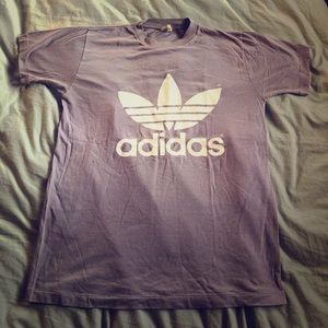 Vintage adidas periwinkle unisex t-shirt